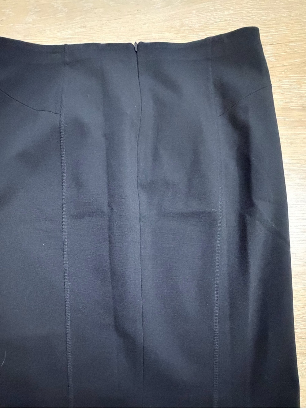 Ann Taylor Black Midi Pencil Skirt — Polished Workwear - Picture 6 of 6
